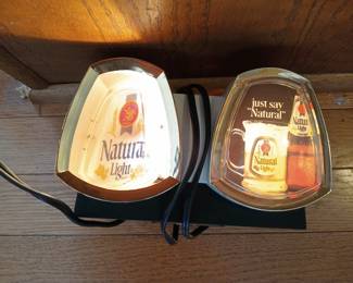Natural Light Beer Sign