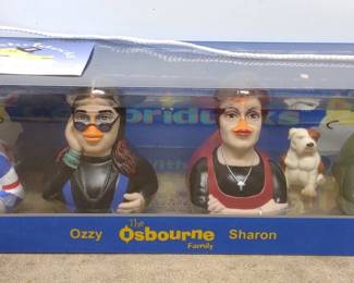 CelebriDucks The Osbourne Family In Original Box B