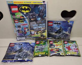 6 Sealed LEGO Batman Minifigure Sets