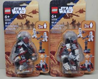 (2) Sealed LEGO Star Wars 40558 Toy Sets
