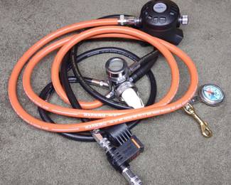 Scuba Diving Apeks Regulator & Zeagle Mouth Piece