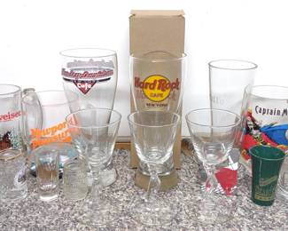 Beer & Liquore Advertising Shot & Drinking Glasses