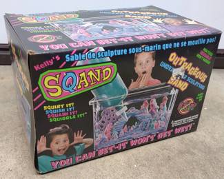 1995 Kelly's Sqand Sculpting Toy Kit in Box