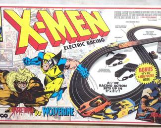 Tyco X-Men Slot Car Racing Set in Box (No Cars)