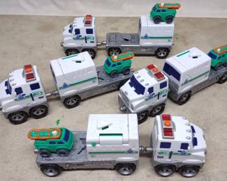 4 Matchbox Pre Production Truck Toys (Cat Audio)