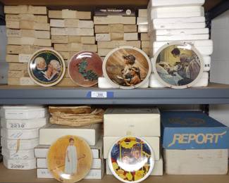 Norman Rockwell Mother's Day Decorative Plates