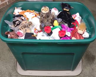 Tote Full Of Beanie Babies - A