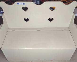 Handmade Wooden Storage Chest Bench