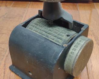 Antique Check Writer / Protectograph
