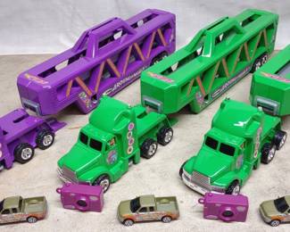 3 Matchbox Pre-Production Around the World Trucks
