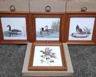 4 Framed Duck & Waterfowl Framed Prints