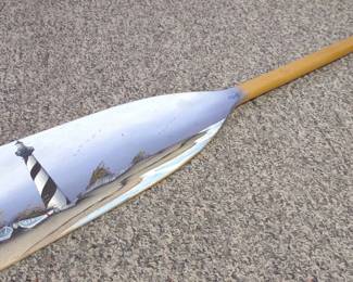 Light House Painted Paddle / Oar