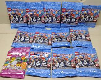 13 Sealed LEGO Minifigure Mystery Packs
