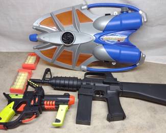 3 Water & Missile / Dart Toy Guns