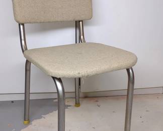 Mid Century Chrome Plated Dinette Chair
