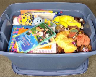 Tote Full Of Beanie Babies - D