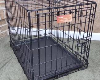 24" x 18" x 19" Folding iCrate Dog Kennel