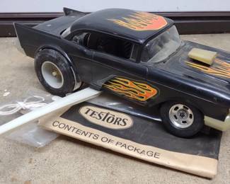 Vintage Testors 57 Chevy Tether Car Toy