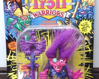 Sealed Tyco Troll Warriors Oddvar The Wizard