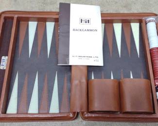 Vintage H.I.T Industries Backgammon Set (Complete)