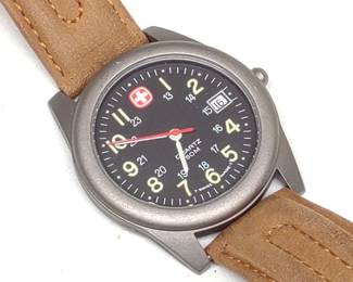 Vintage Marlboro Wenger Sak Wrist Watch