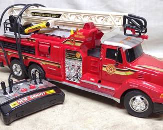 New Bright RC Toy Fire Truck No. 9