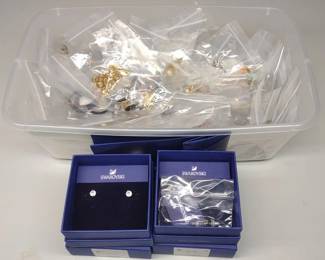 Large Lot of Costume Earrings