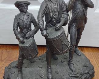 Revolutionary War Spirit of 76' Sculpture / Statue