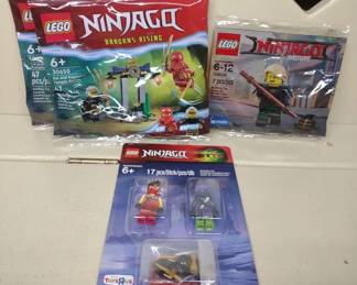 4 Sealed LEGO Ninjago Minifigure Sets
