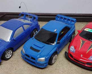 3 Tyco Pre Production RC Toy Samples Cars