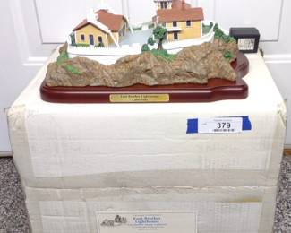 Danbury Mint East Brother Lighthouse w/ COA