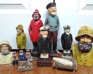 12 Sailor & Nautical Sculptures