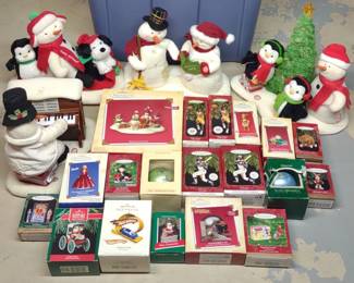 Hallmark Christmas Ornaments & Musical Snowmen