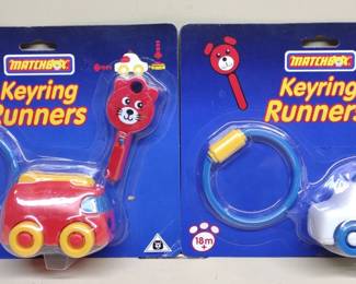 Vintage Matchbox Keyring Runners Toddlers Toys
