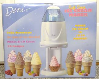 Deni Soft Serve Ice Cream Maker In Box