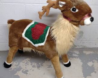 Vintage 25" Tall Reindeer