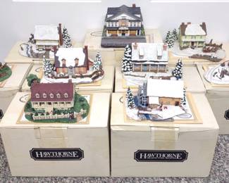 Hawthorne Architectural Register House Sculptures