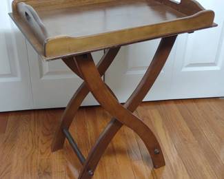 Mid Century Butlers Folding Tray Table