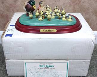 The Kids Danbury Mint Duck Sculpture / Figure