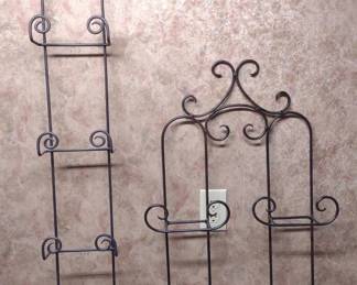 2 Decorative Plate Walling Hanging Display Stands