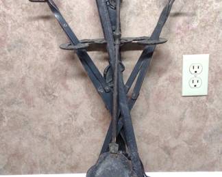 5 Pc. Cast Iron Fireplace Tool Set