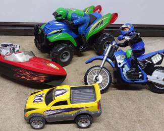 4 Tyco Pre Production R/C Toy Samples
