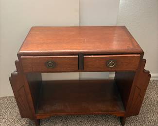 Mid century magazine table