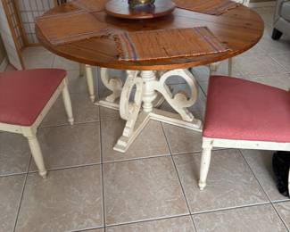 Table with four chairs
