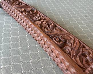 Vintage Daab Thailand Sword and Scabbard