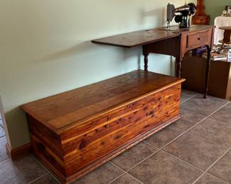 Vintage Ferguson Bros (Hoboken, NJ) Cedar Chest