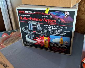 Sears/Craftsman 9-inch Automotive Buffer/Polisher System, model number 910696, by Waxco