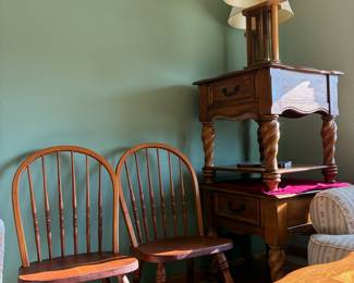 2 Matching End Tables 26x26x26 + 1 Coffee Table 48Lx28Wx22H