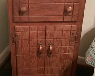 Vintage Ethan Allen Solid Wood Side Table