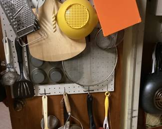 Collander and Cutting Board